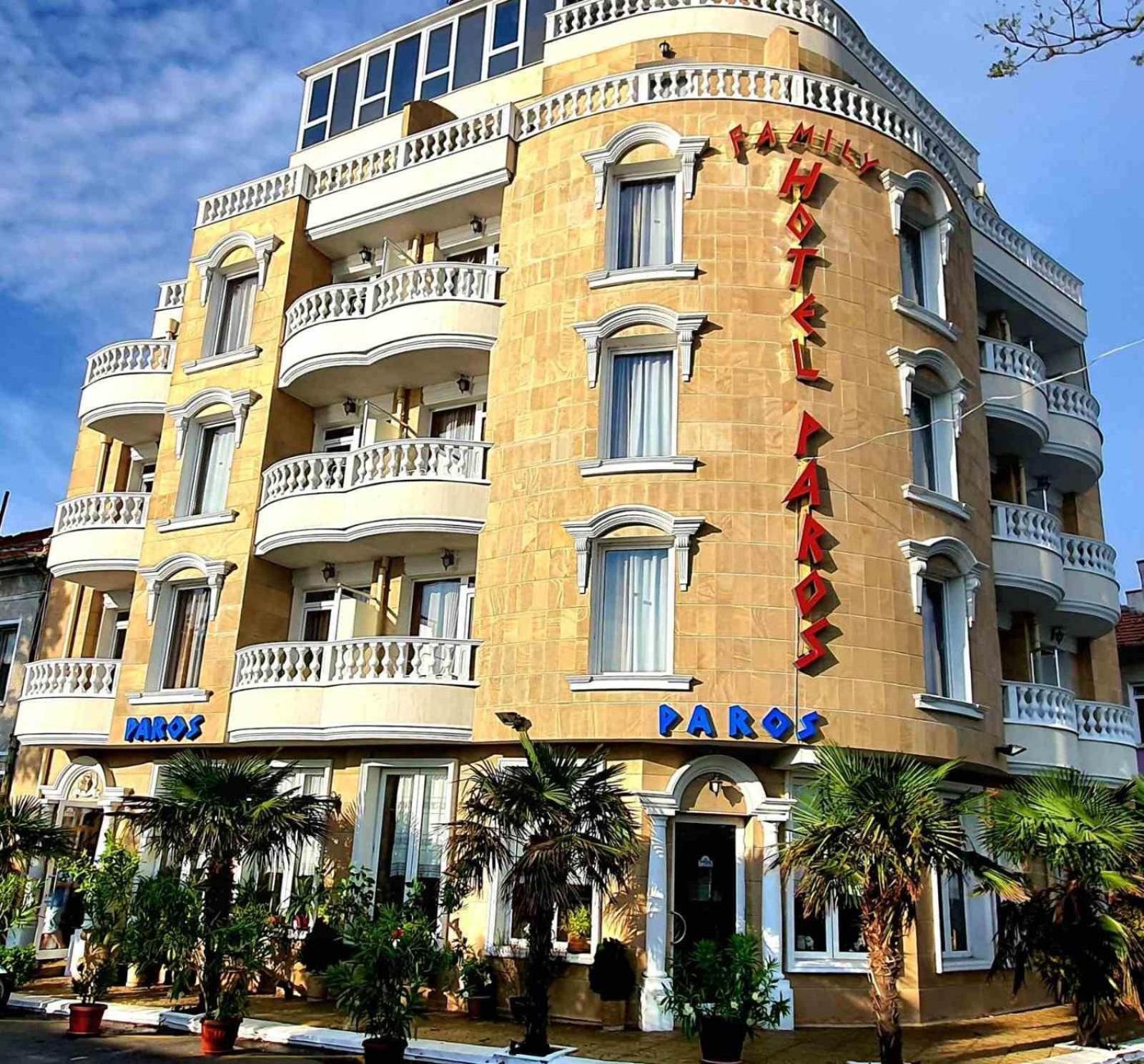 Hotel Paros Pomorie Exterior foto