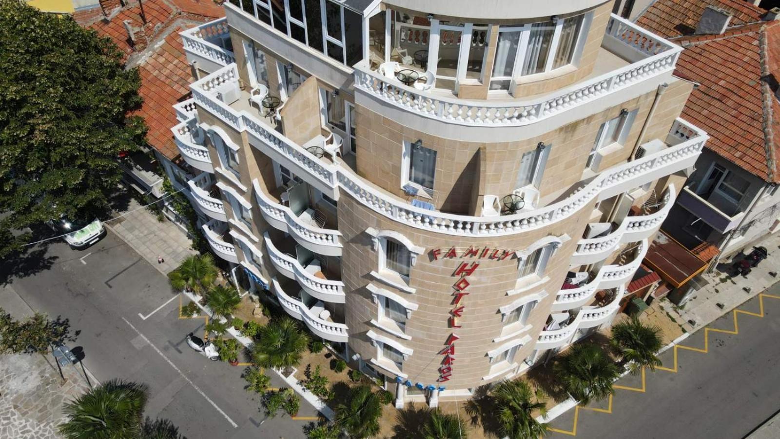 Hotel Paros Pomorie Exterior foto